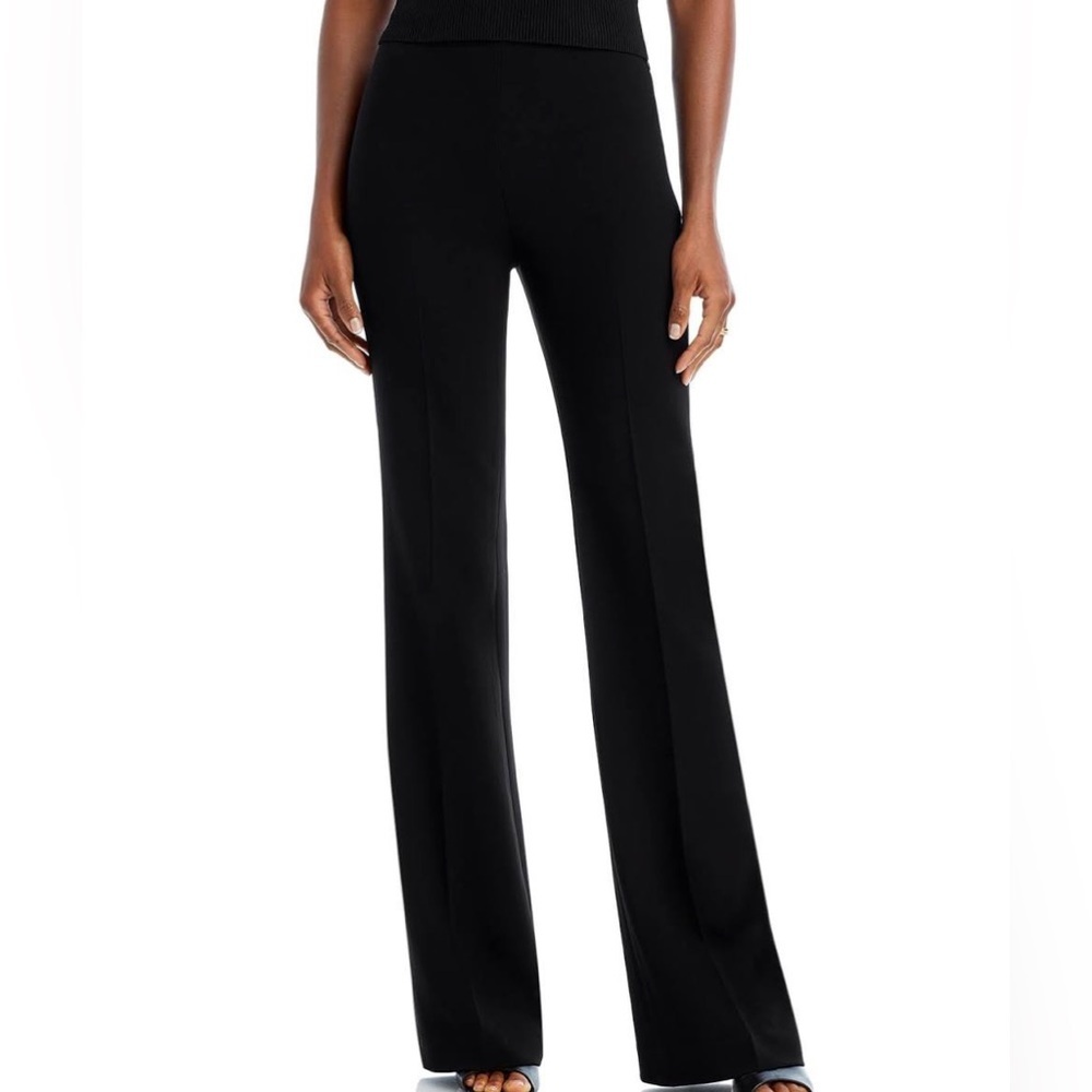 Badgley Mischka high rise black trouser straight leg pants! Vintage
